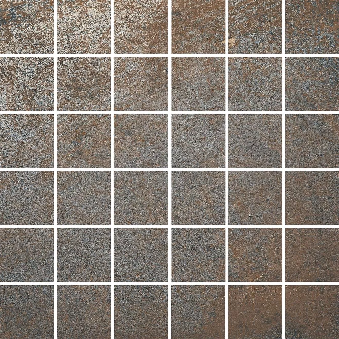 Mosaïque Carrelage Sierra Métaloptique Rust R10/B Mosaïque Carrelage Sierra Métaloptique Rust R10/B