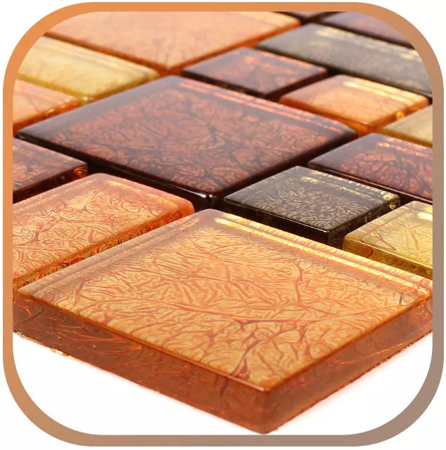 Mosaïque Verre Métal 8mm Mosaïque Verre Métal 8mm