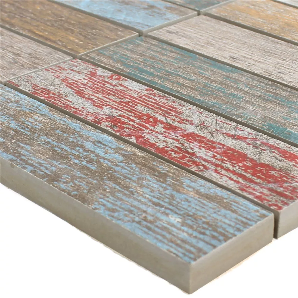 Céramique Mosaïque Carrelage Concerto Coloré Bâtonnet R10/B