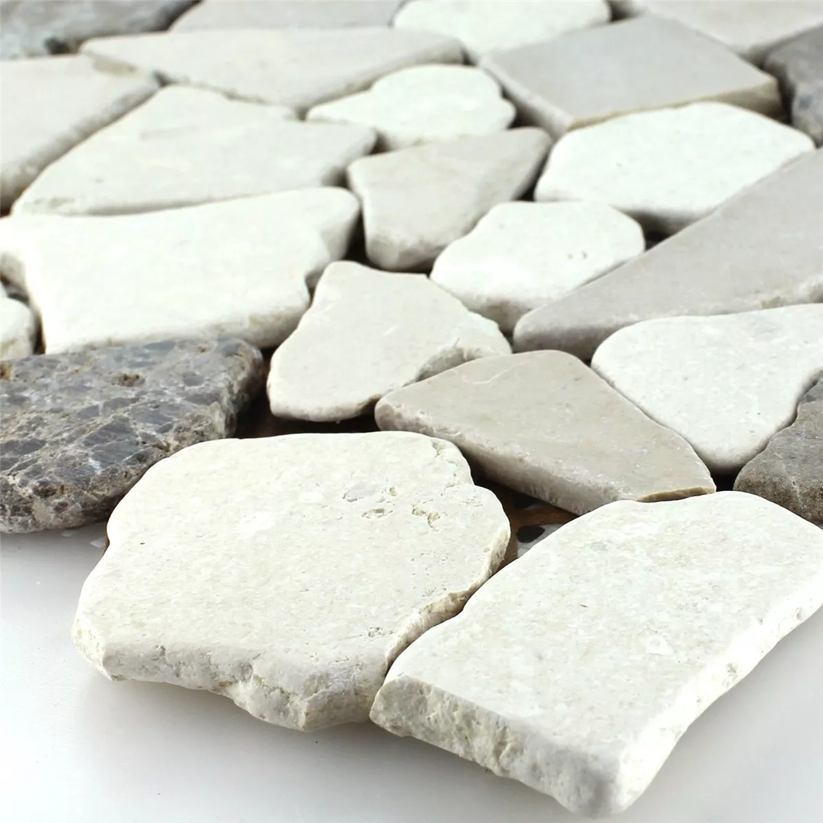Mosaïque Marbré Cassé Coffee Beige Mosaïque Marbré Cassé Coffee Beige