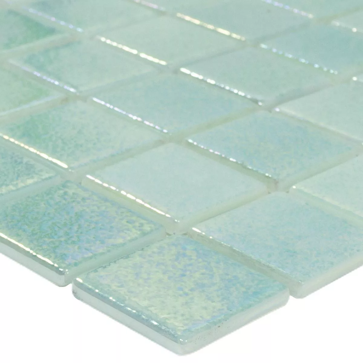 Verre Piscine Mosaïque McNeal Bleu Clair 38