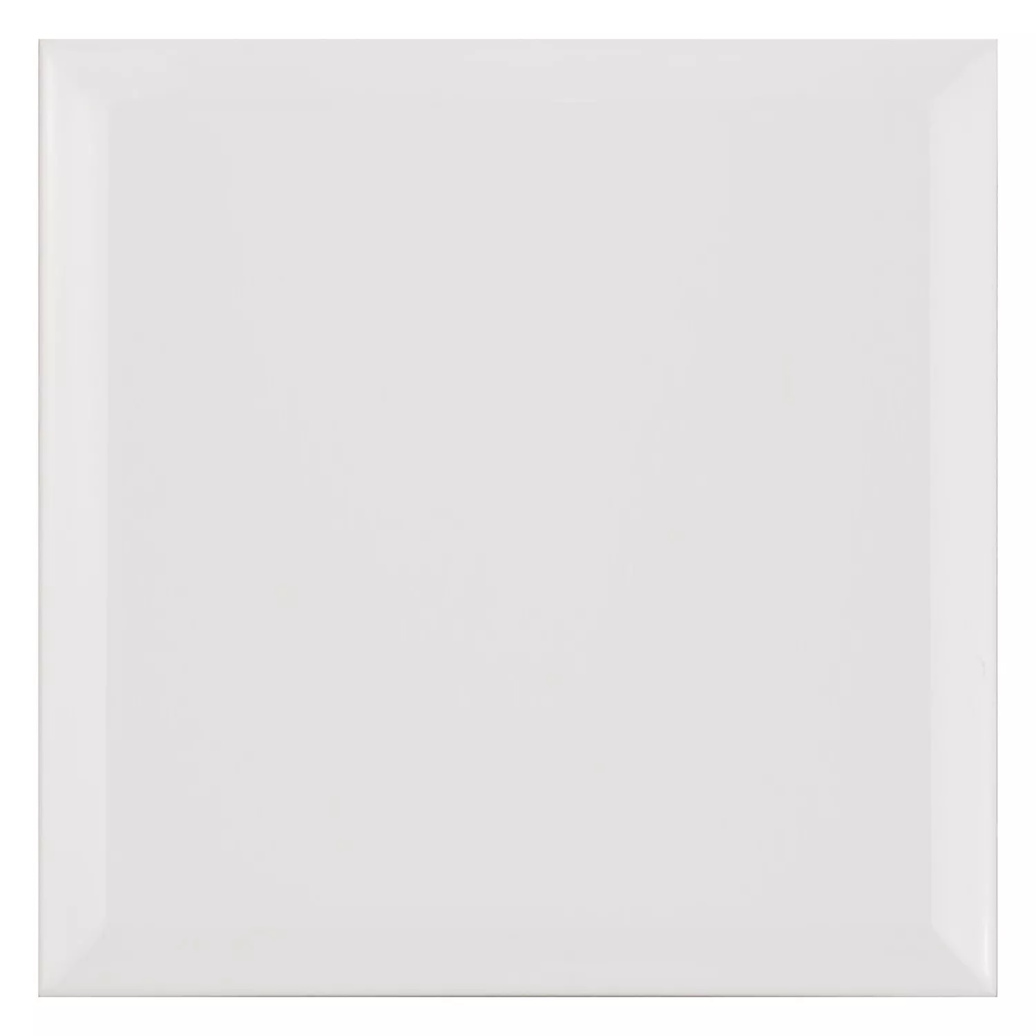Carrelage métro Blanc Mat 20x20 cm Avec Facette Freetown Blanco
