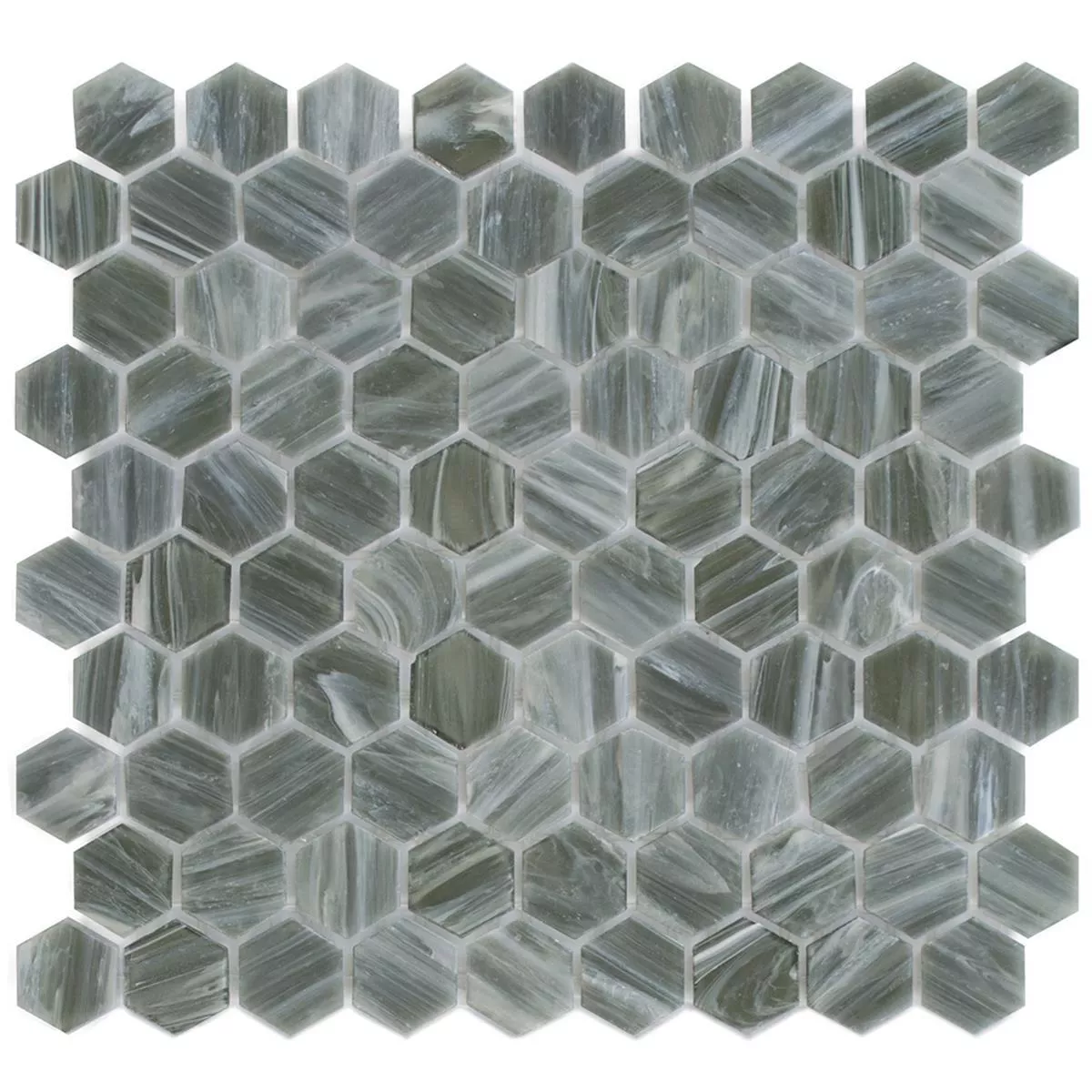 Mosaïque Trend-Vi Verre Hexagoneal 216