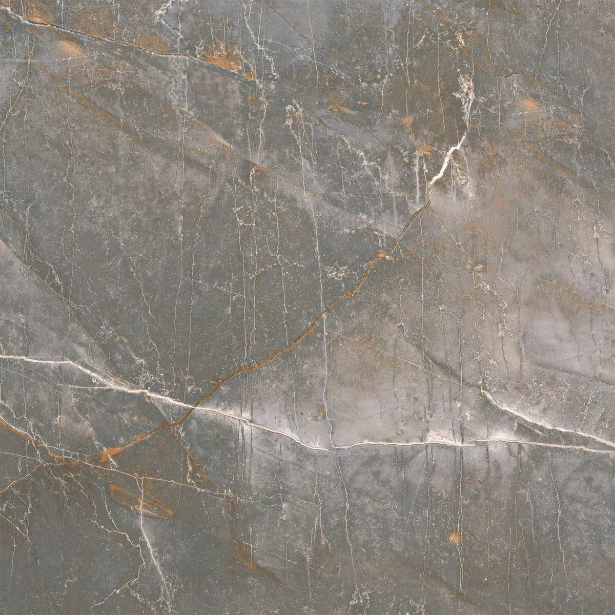 Carrelage Sol Et Mur Novinger Pierre Naturelle Optique Poli Brillant Gris