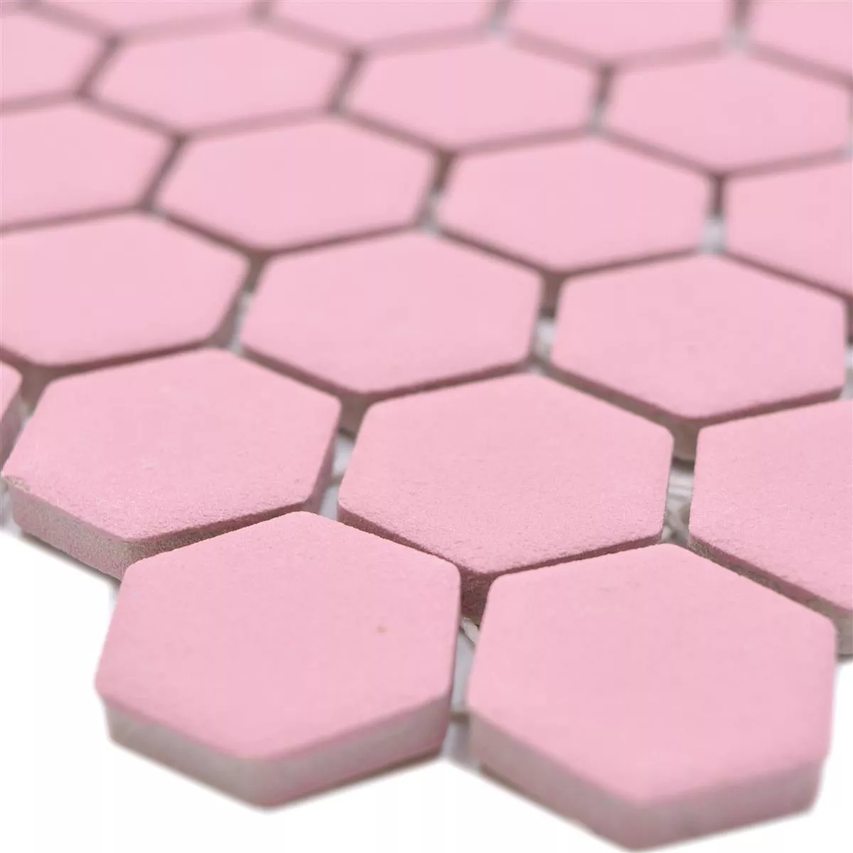Céramique Mosaïque Bismarck R10B Hexagone Rose H23 Céramique Mosaïque Bismarck R10B Hexagone Rose H23
