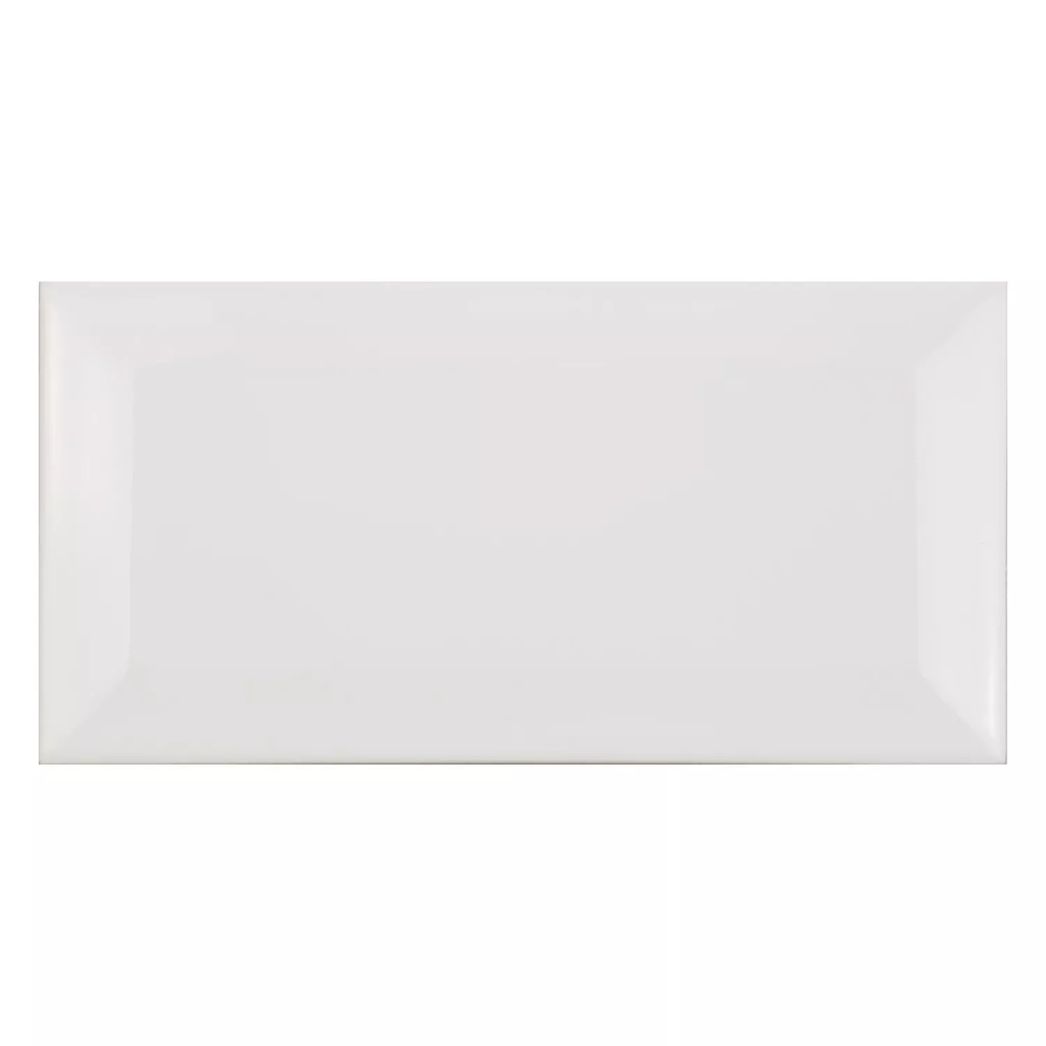 Carrelage métro Blanc Mat 7,5x15 cm Avec Facette Pitcox Blanco